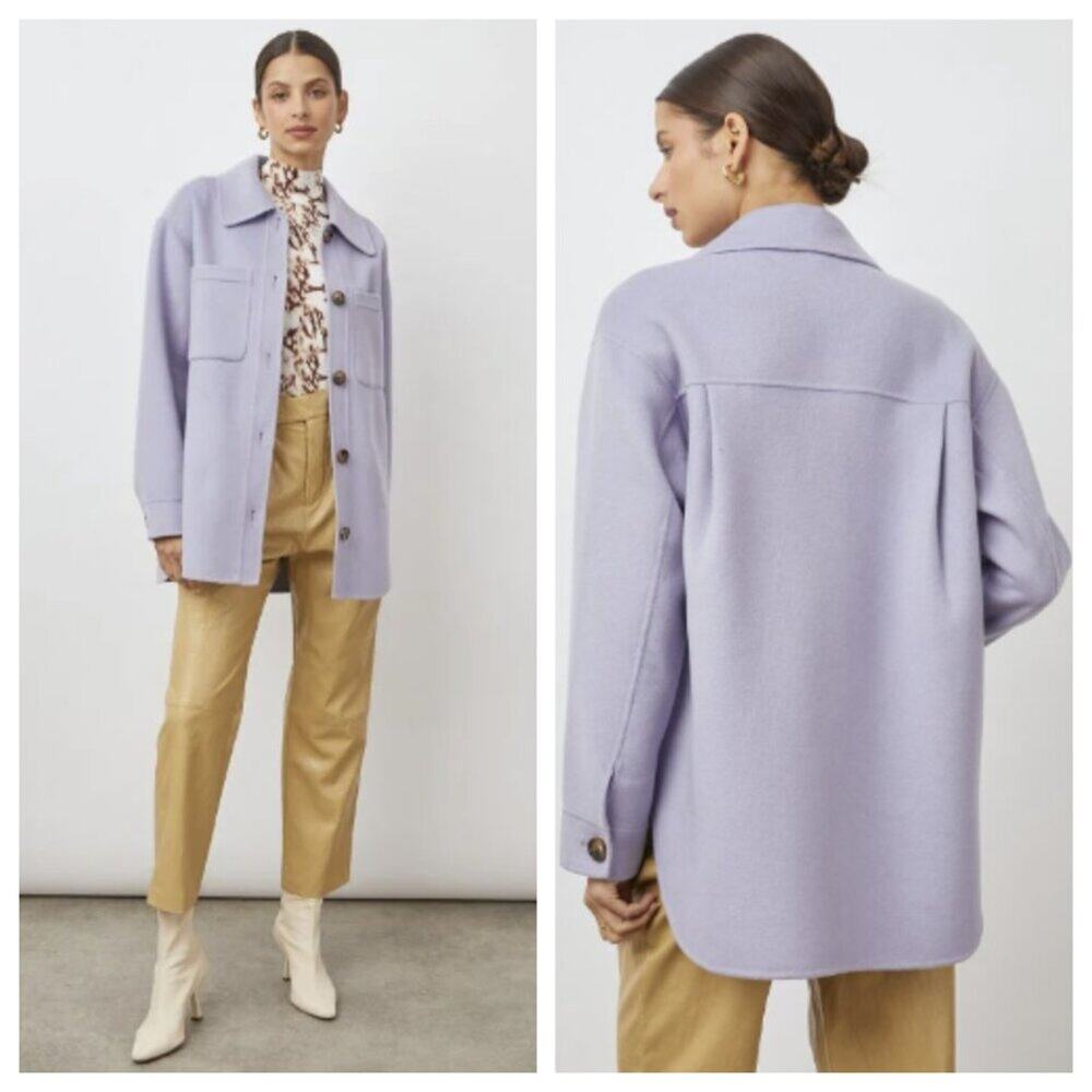 Rails Women's Connie Shirt Jacket Lilac Size M